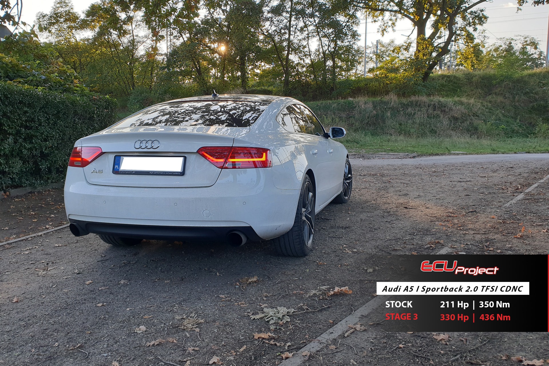 Audi A5 Sportback 2.0TFSI tył