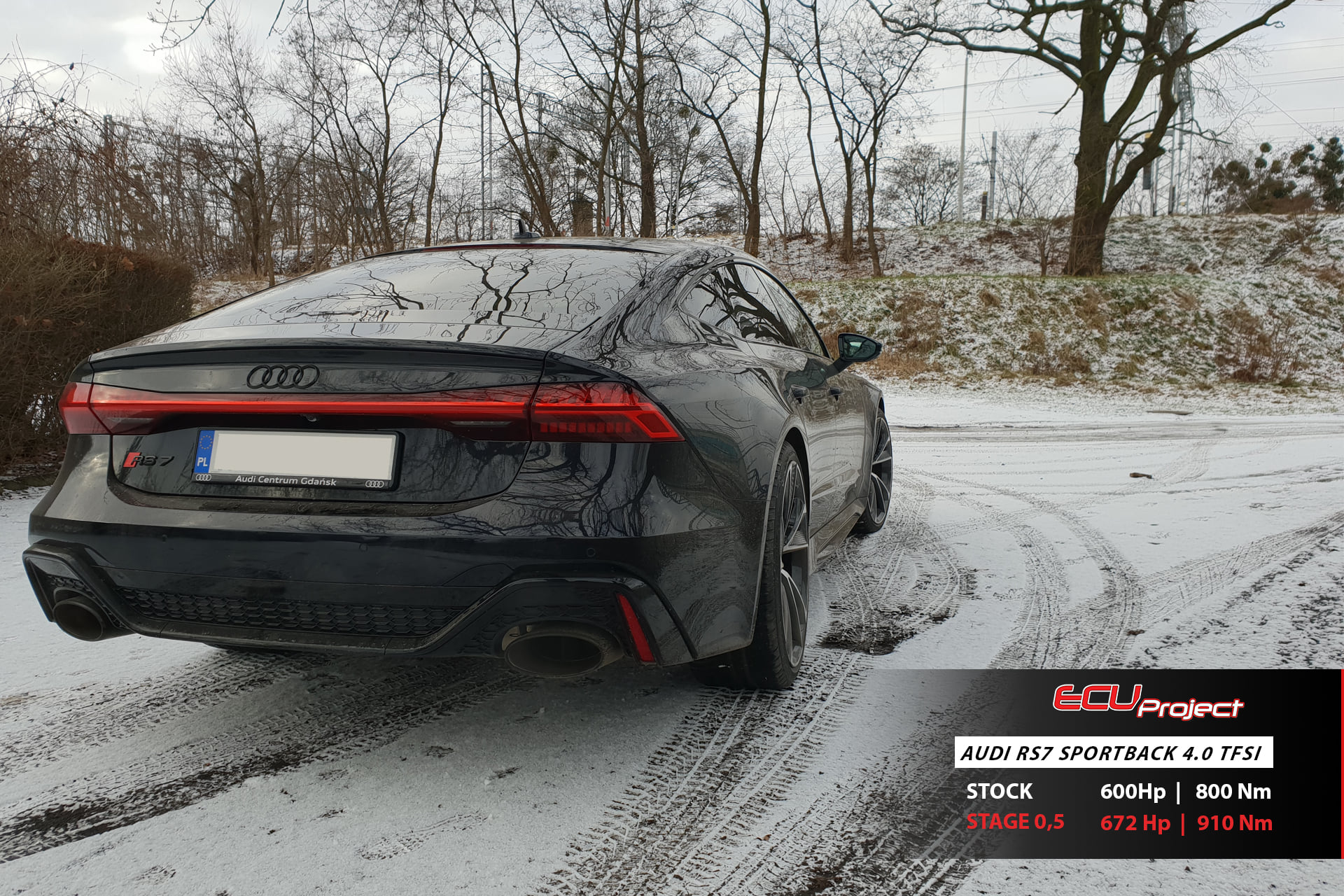 Audi RS7 tył