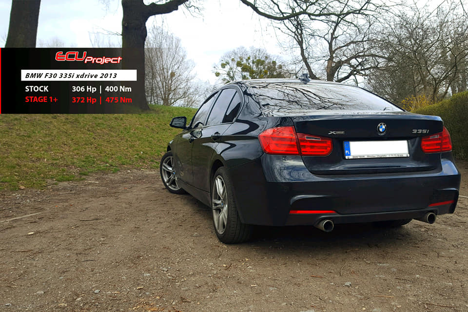 BMW F30 335i xdrive 2013r. tył