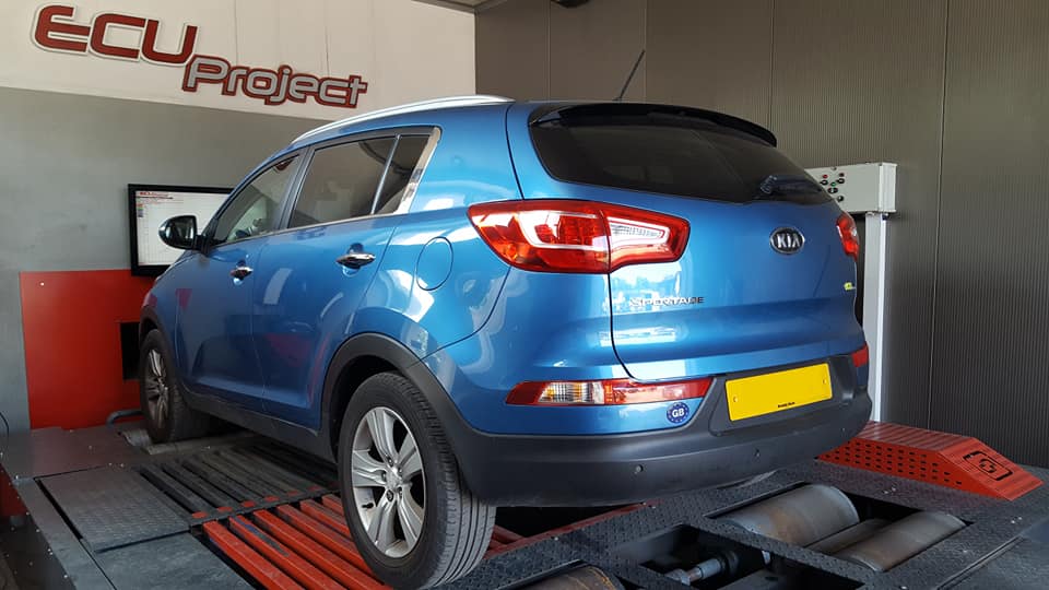 Kia Sportage 1.7 CRDI hamownia