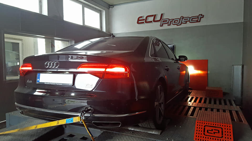 Audi A8 D4 Stage 2 - 440 KM i 1017 Nm