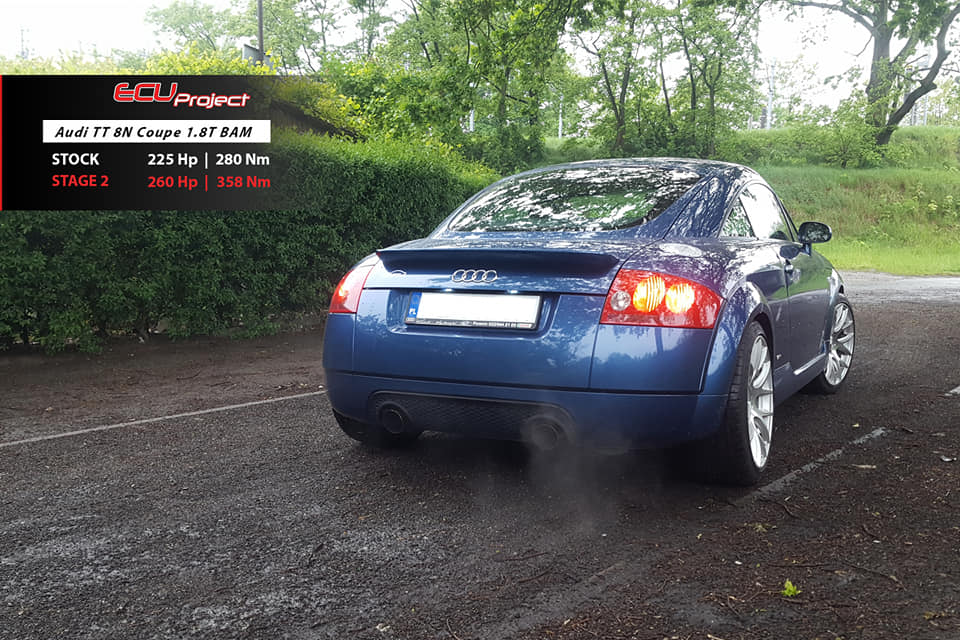 Audi TT 8N Stage 2 - 260 KM i 358 Nm