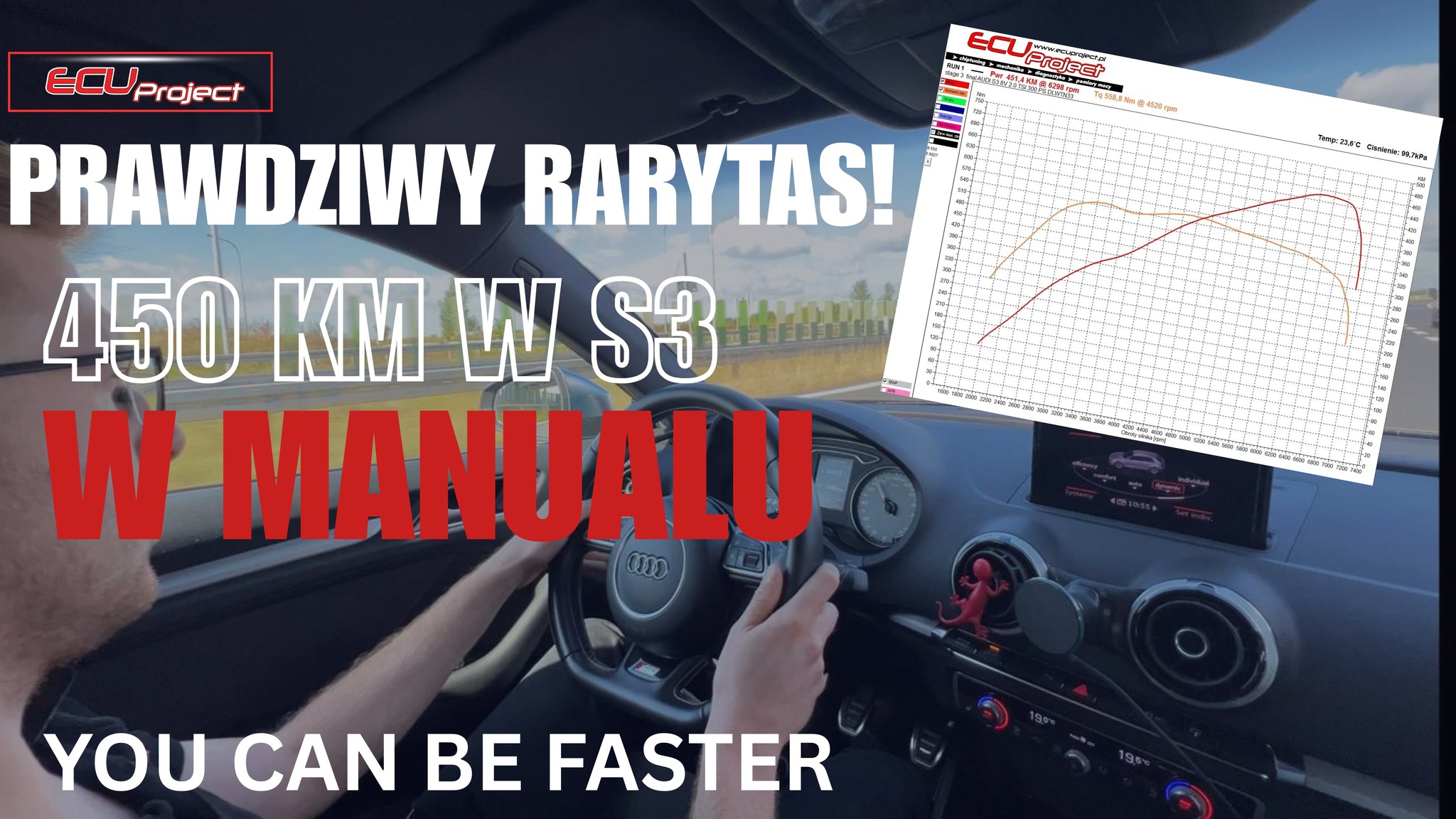 Audi S3 8V Stage 3 - 451 KM i 559 Nm