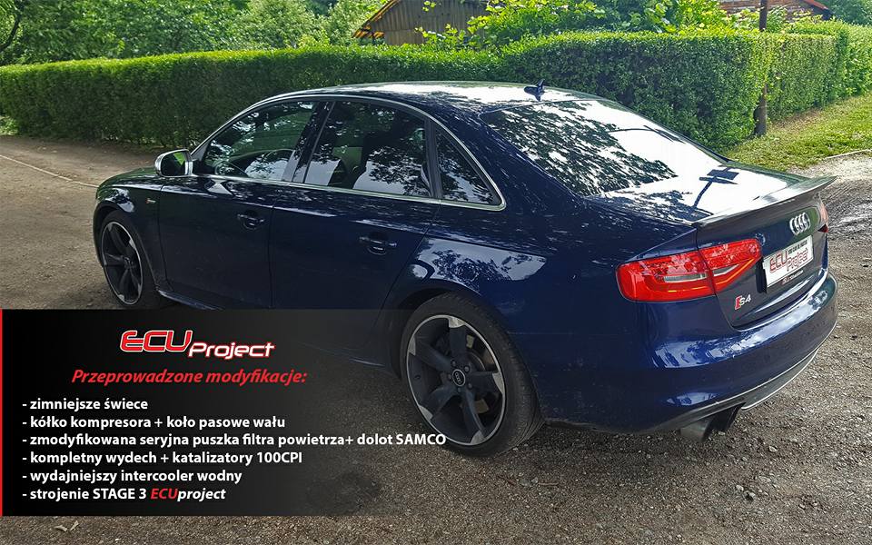 Audi S4 B8 Stage 3 - 482 KM i 601 Nm