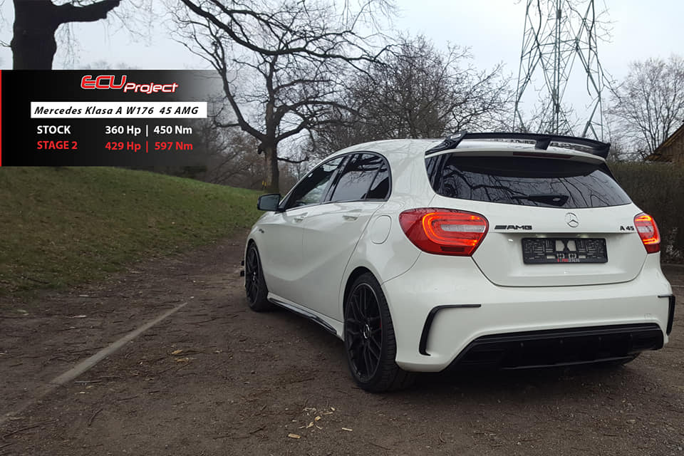 Mercedes-AMG A45 W176 Stage 2 - 429 KM i 597 Nm