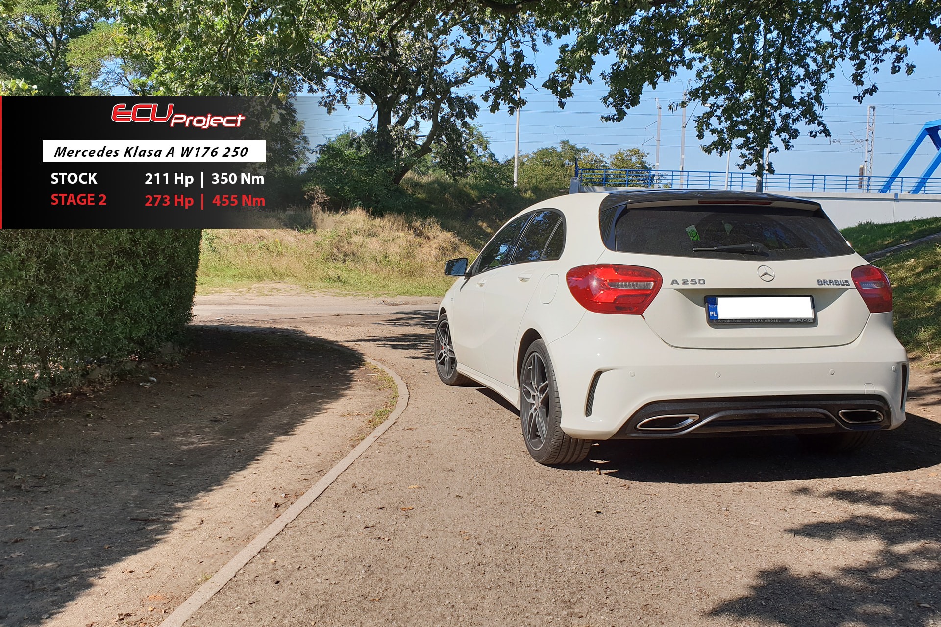 Mercedes-Benz A250 Stage 2 - 273 KM i 455 Nm
