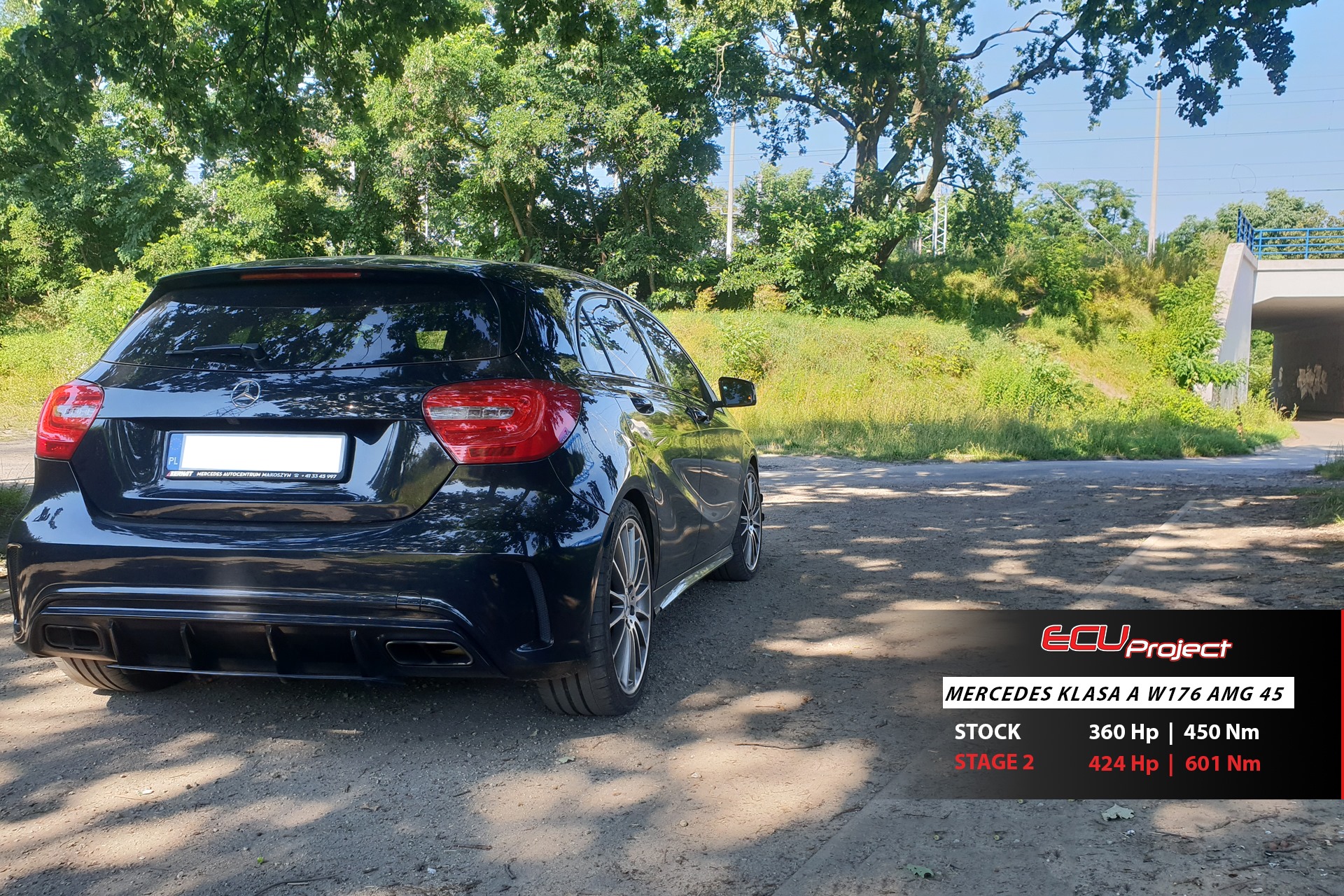 Mercedes-AMG A45 W176 Stage 2 - 424 KM i 601 Nm