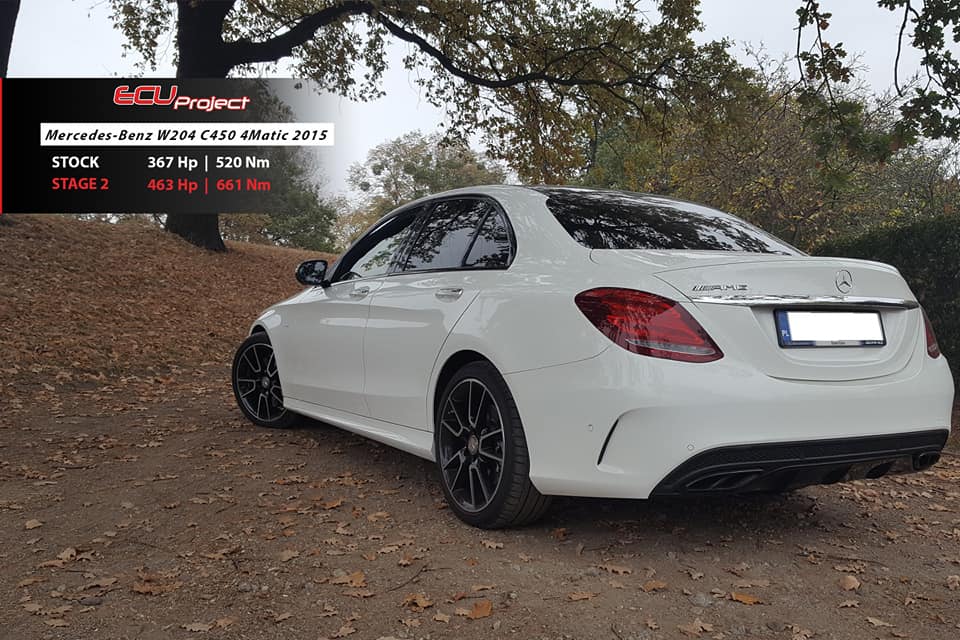Mercedes-Benz C450 W205 Stage 2 - 463 KM i 661 Nm