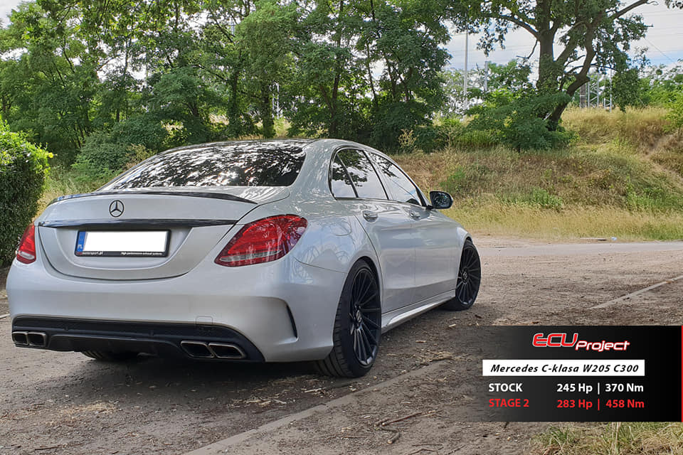 Mercedes-Benz C300 W205 Stage 2 - 283 KM i 458 Nm