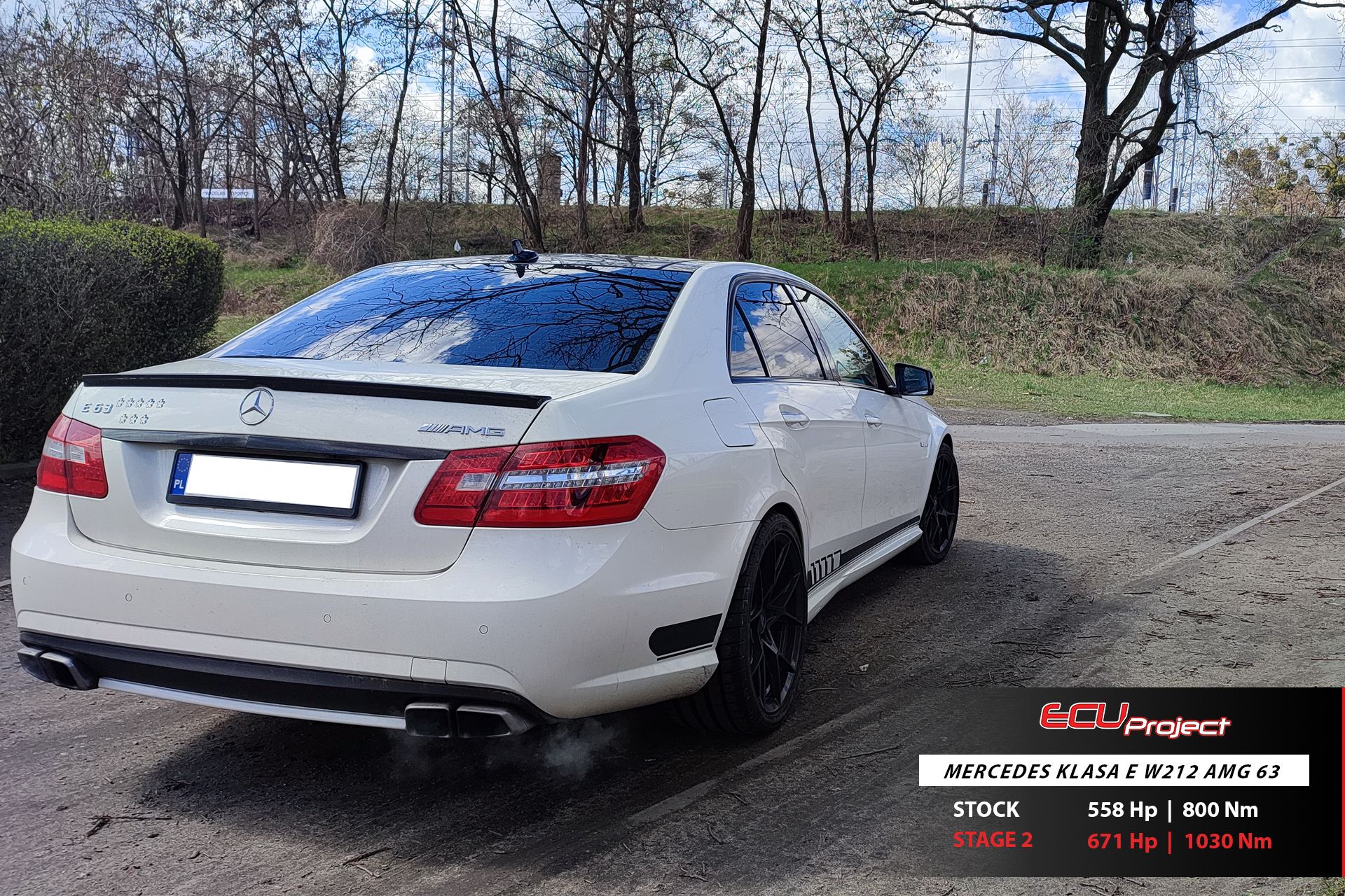 Mercedes-AMG E63 W212 Stage 2 - 671 KM i 1030 Nm