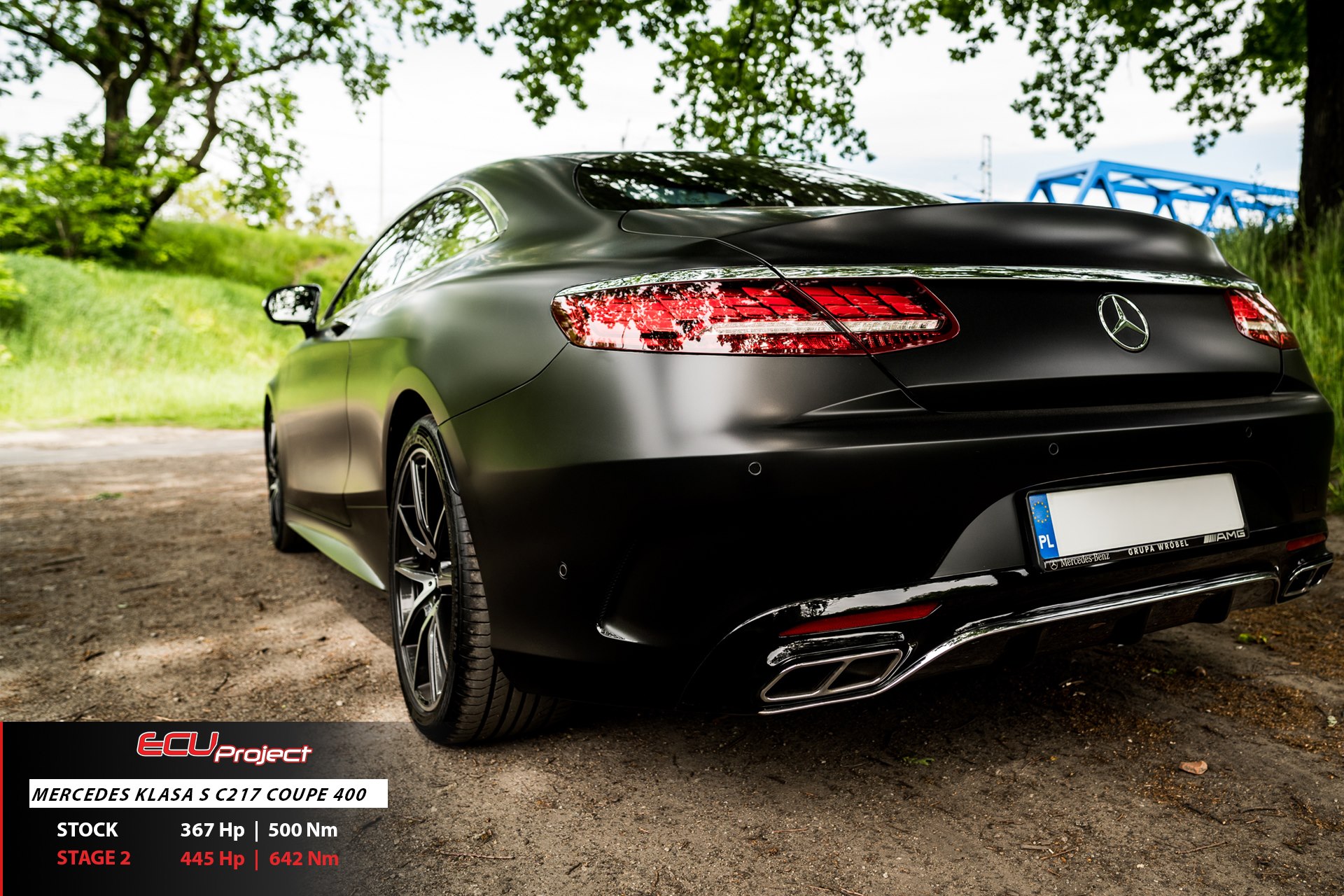 Mercedes-Benz S450 Coupe C217 Stage 2 - 445 KM i 642 Nm