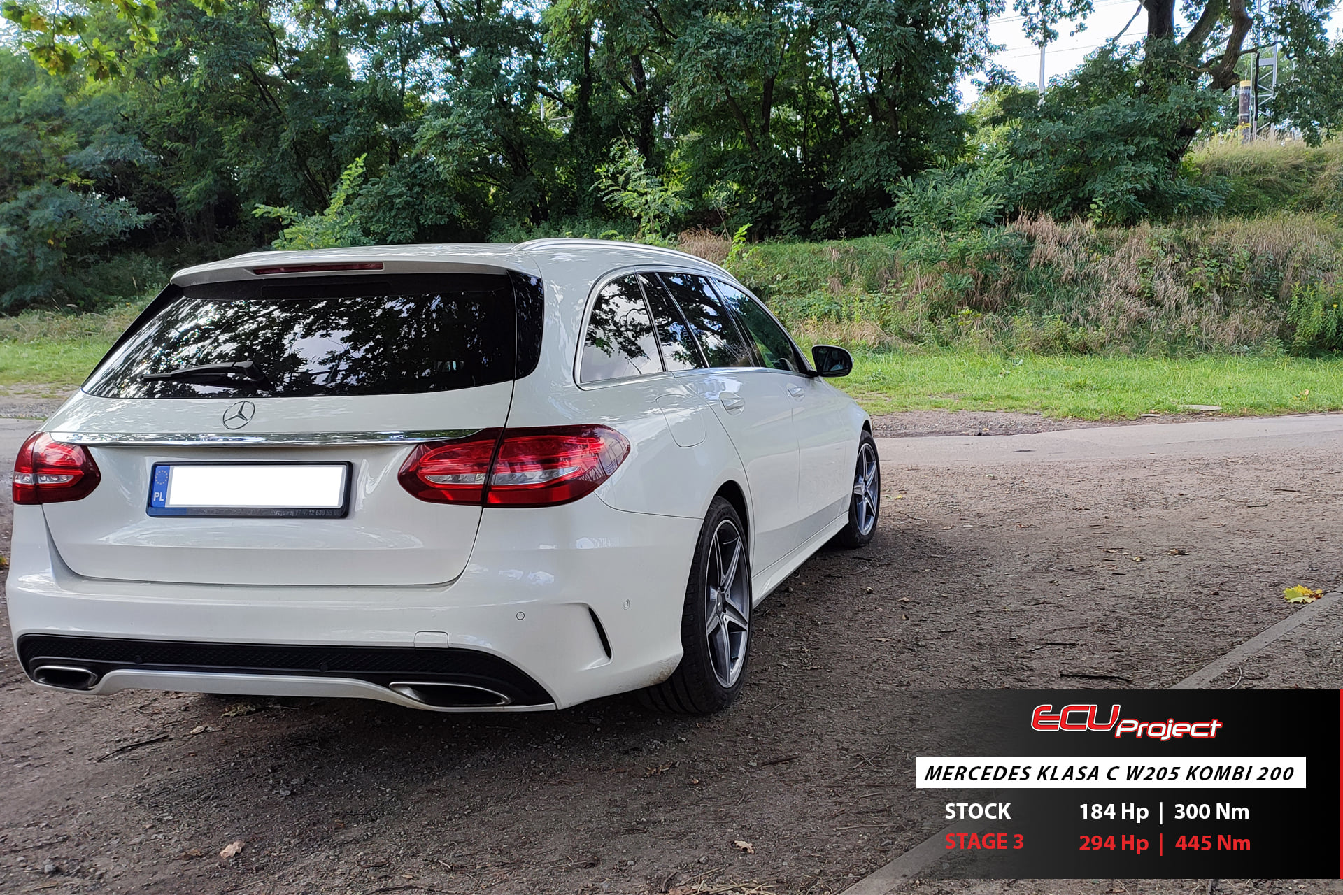 Mercedes-Benz C200 W205 Stage 3 - 294 KM i 445 Nm