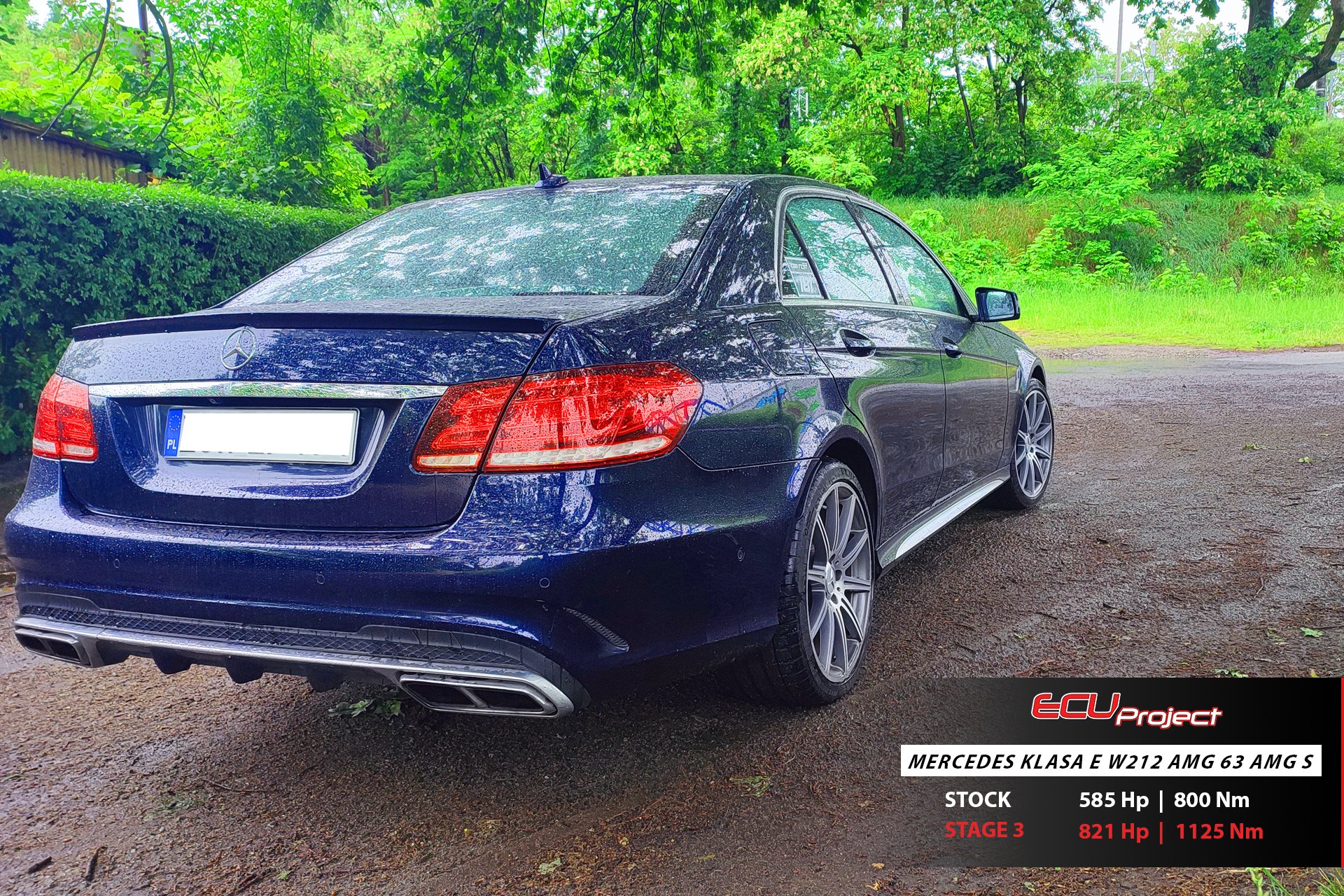 Mercedes-AMG E63S W212 Stage 3 - 821 KM i 1125 Nm