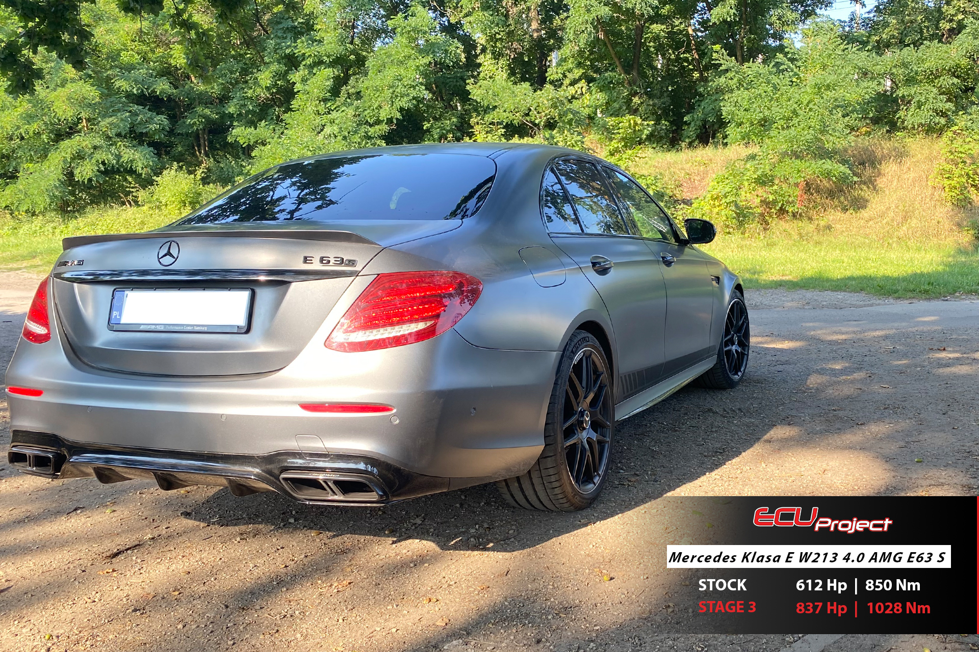 Mercedes-AMG E63 S W213 Stage 3 - 837 KM i 1028 Nm