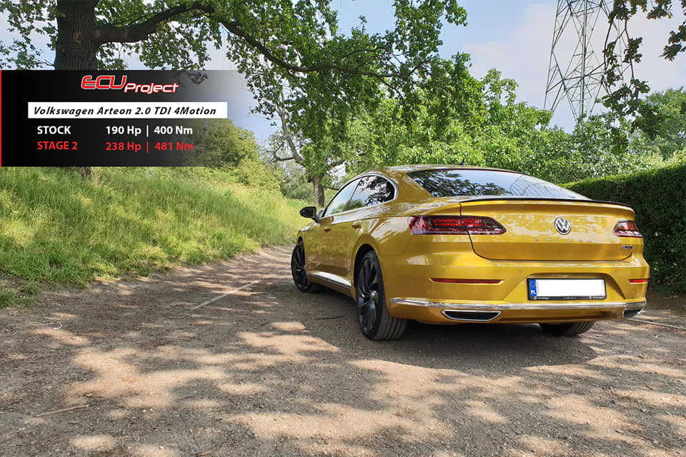 Volkswagen Arteon Stage 2 - 238 KM i 481 Nm