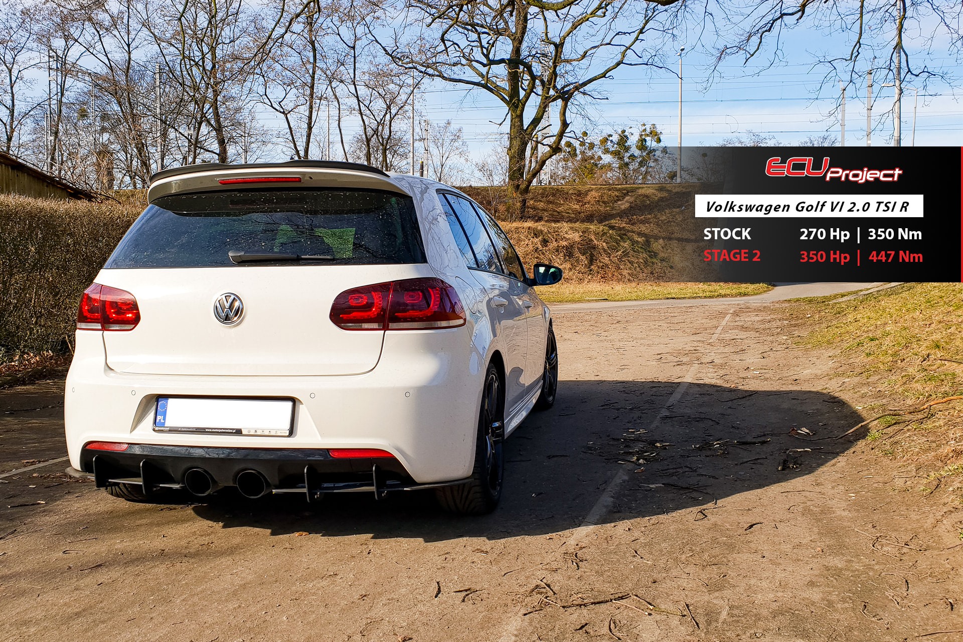 Volkswagen Golf R VI Stage 2 - 350 KM i 447 Nm