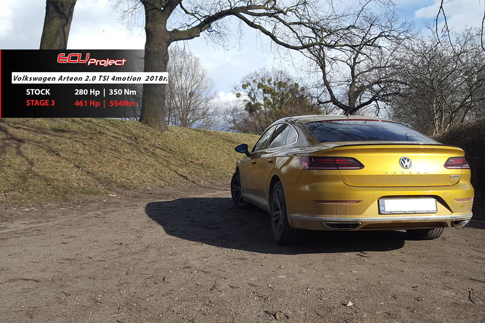 Volkswagen Arteon Stage 3 - 460 KM i 554 Nm