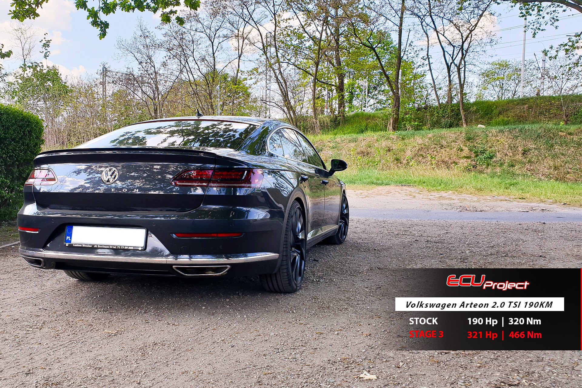 Volkswagen Arteon Stage 3 - 321 KM i 466 Nm