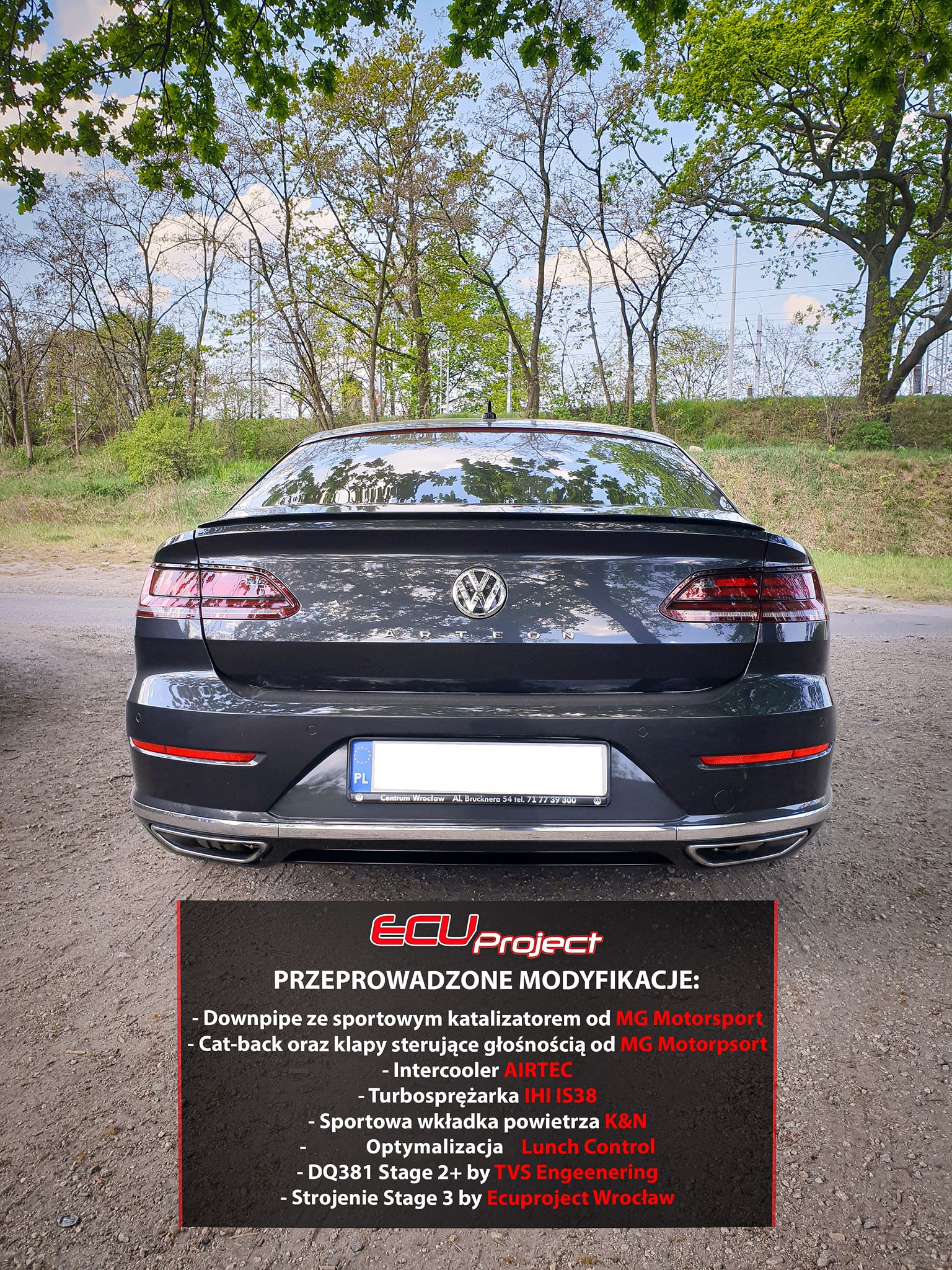 Volkswagen Arteon Stage 3 - 321 KM i 466 Nm