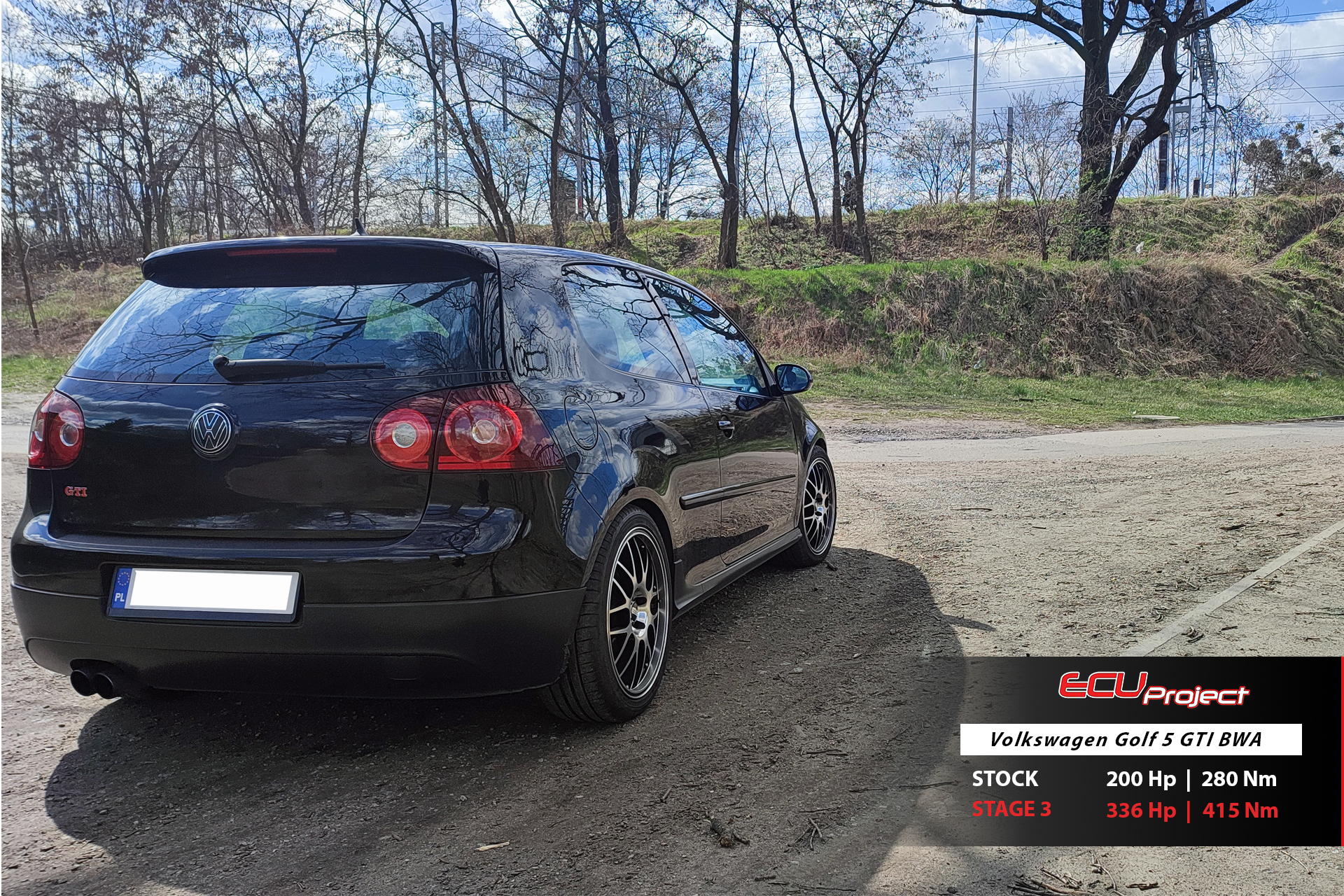 Volkswagen Golf GTI V Stage 3 - 336 KM i 415 Nm