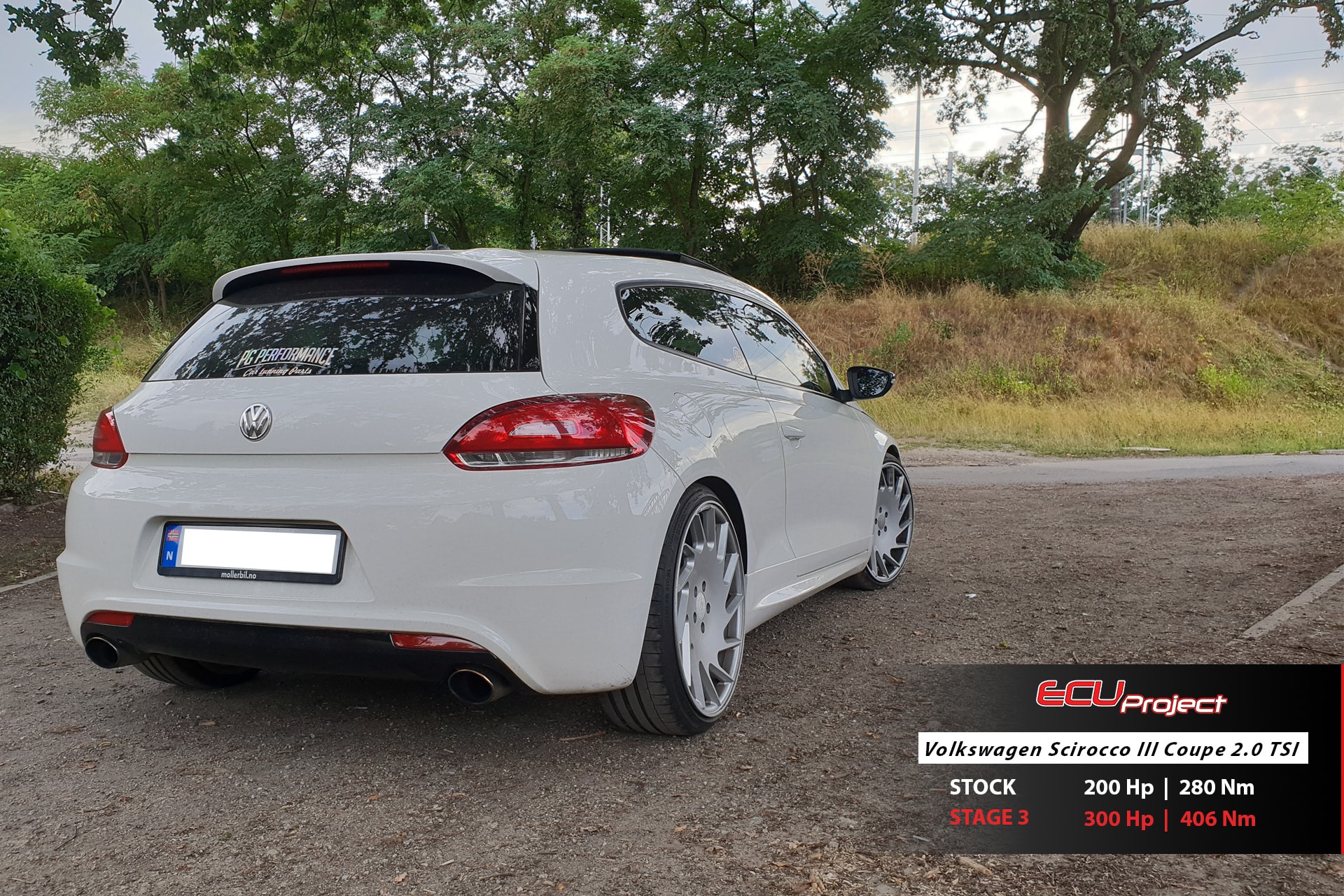 Volkswagen Scirocco III Stage 3 - 300 KM i 405 Nm
