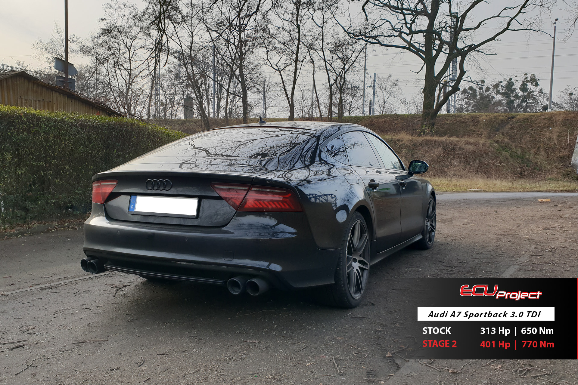 Audi A7 C7 Stage 2 - 401 KM i 770 Nm