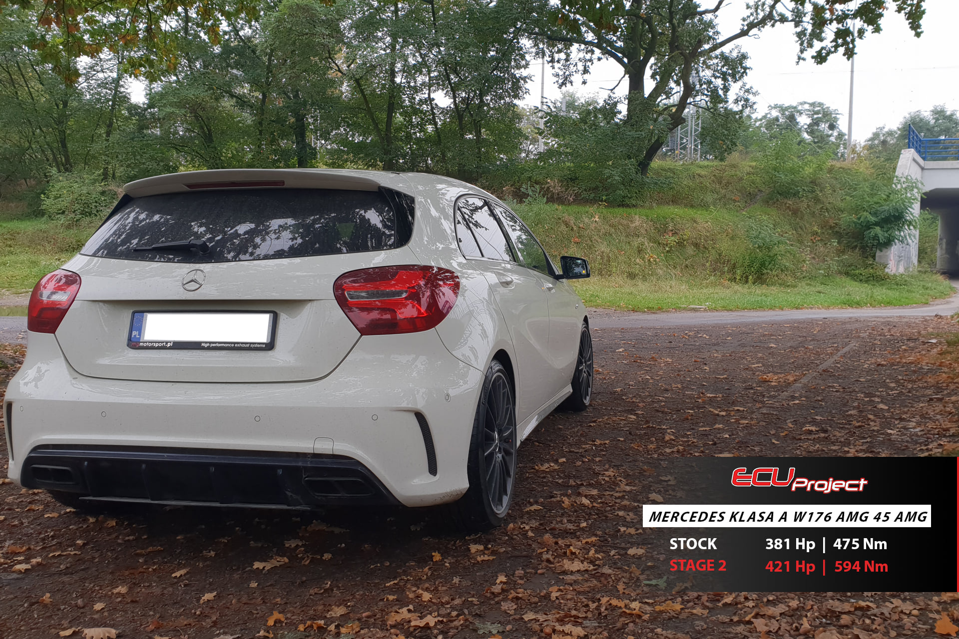 Mercedes-AMG A45 W176 Stage 2 - 421 KM i 594 Nm