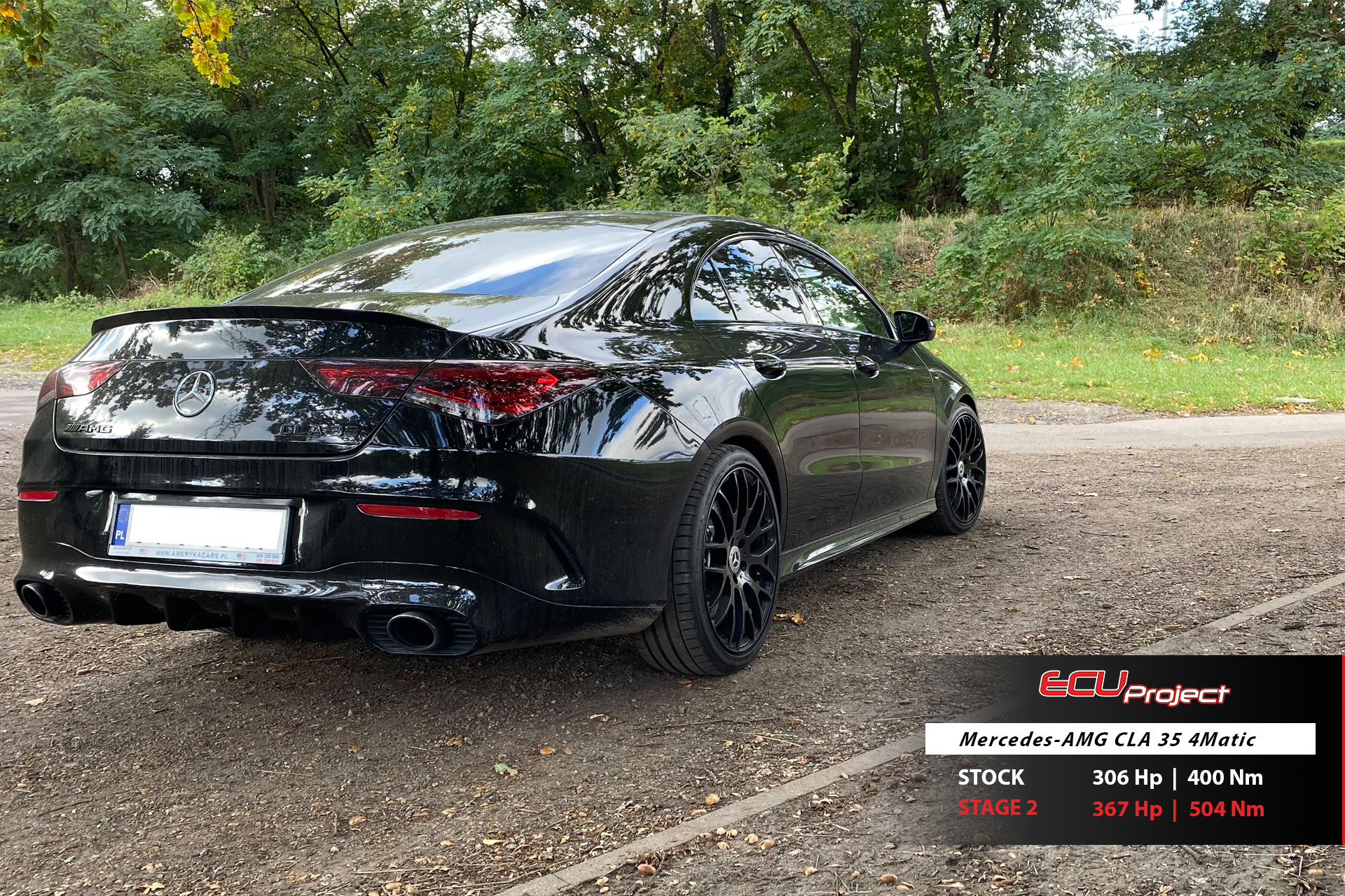 Mercedes-AMG CLA35 C118 Stage 2 - 367 KM i 504 Nm