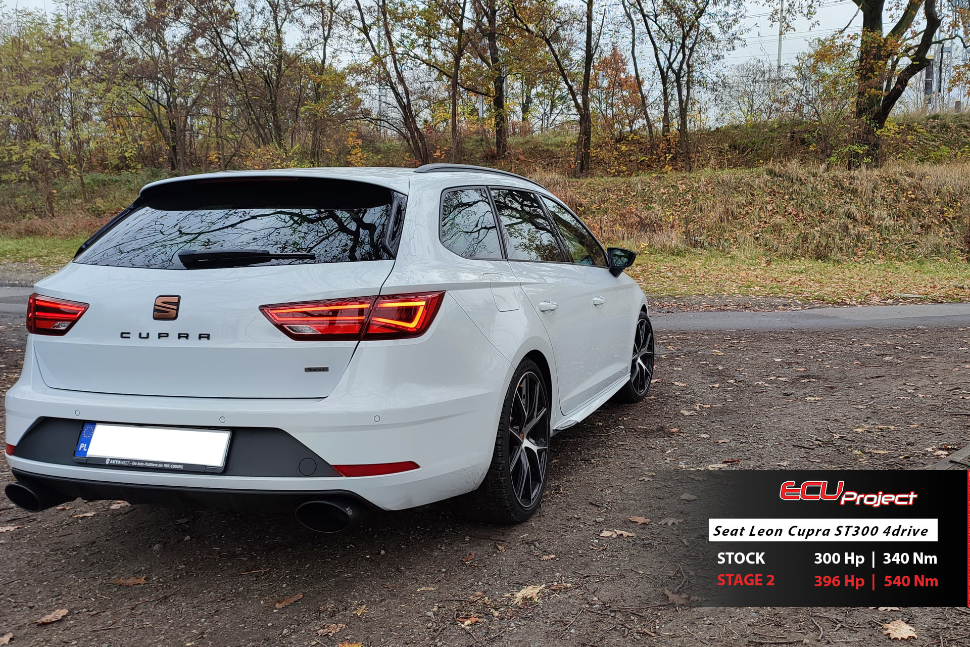 SEAT Leon Cupra ST 5F Stage 2 - 396 KM i 540 Nm