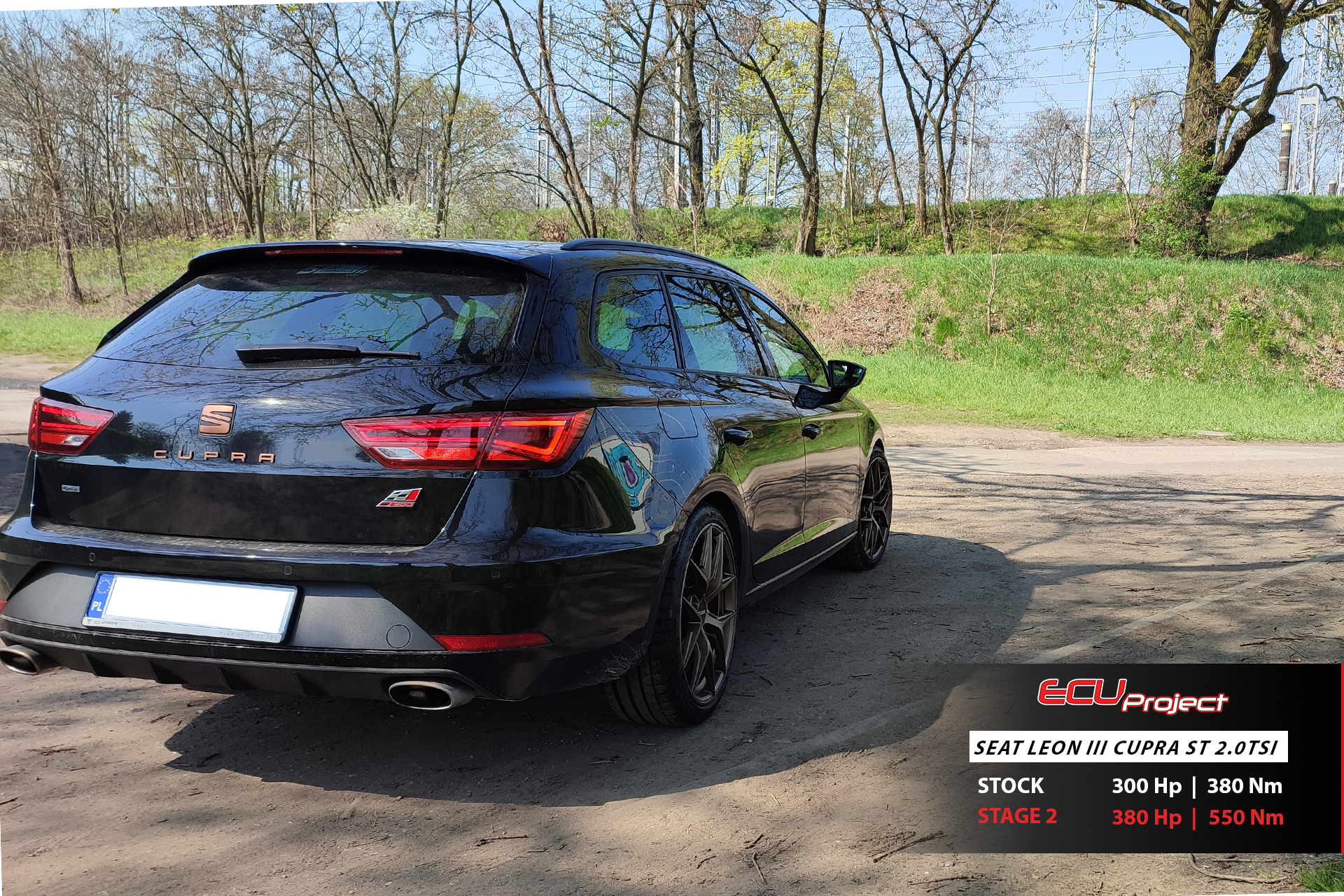 SEAT Leon Cupra ST 5F Stage 2 - 380 KM i 550 Nm