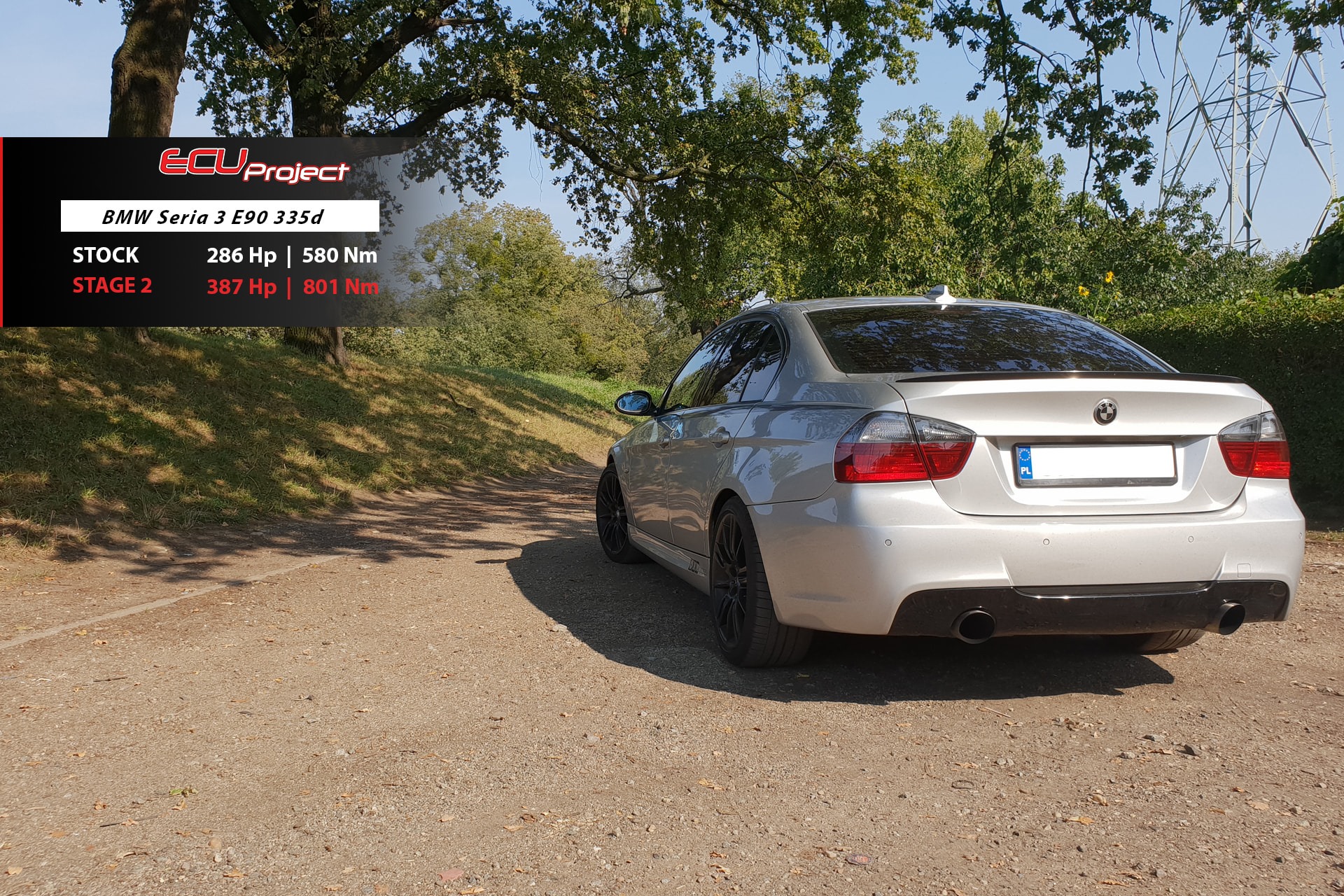 BMW 335d E90 Stage 2 - 387 KM i 801 Nm