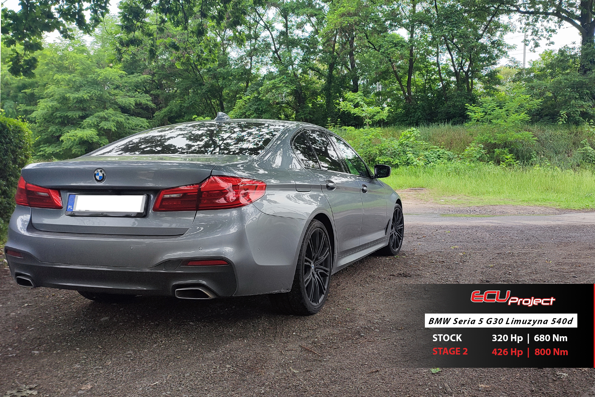 BMW 540d G30 Stage 2 - 426 KM i 800 Nm