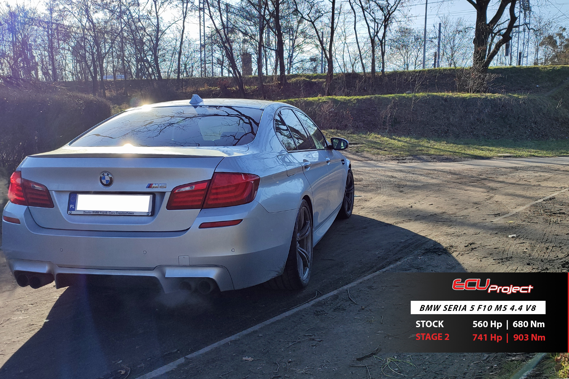 BMW M5 F10 Stage 2 - 741 KM i 903 Nm