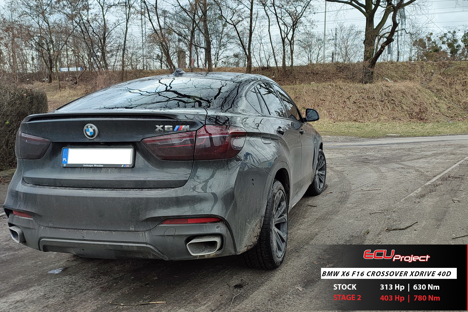 BMW X6 F16 Stage 2 - 403 KM i 780 Nm