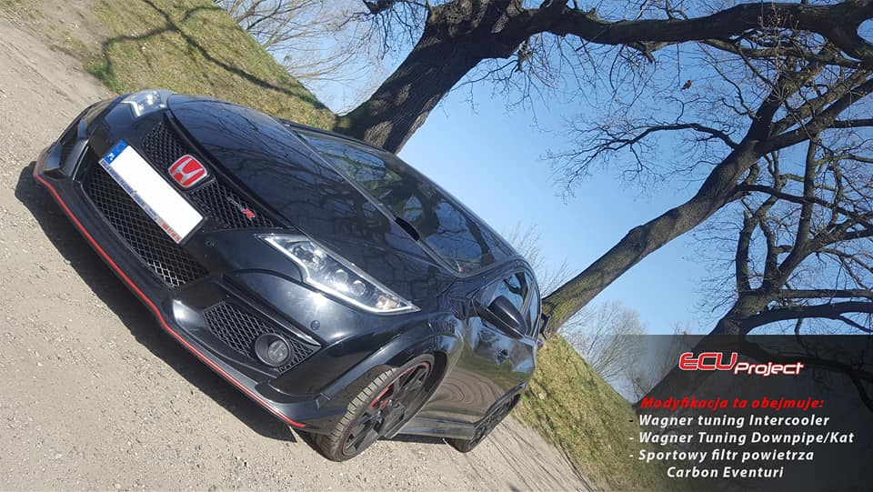 Honda Civic Type R FK2 Stage 2+ - 400-406 KM i ok. 500 Nm