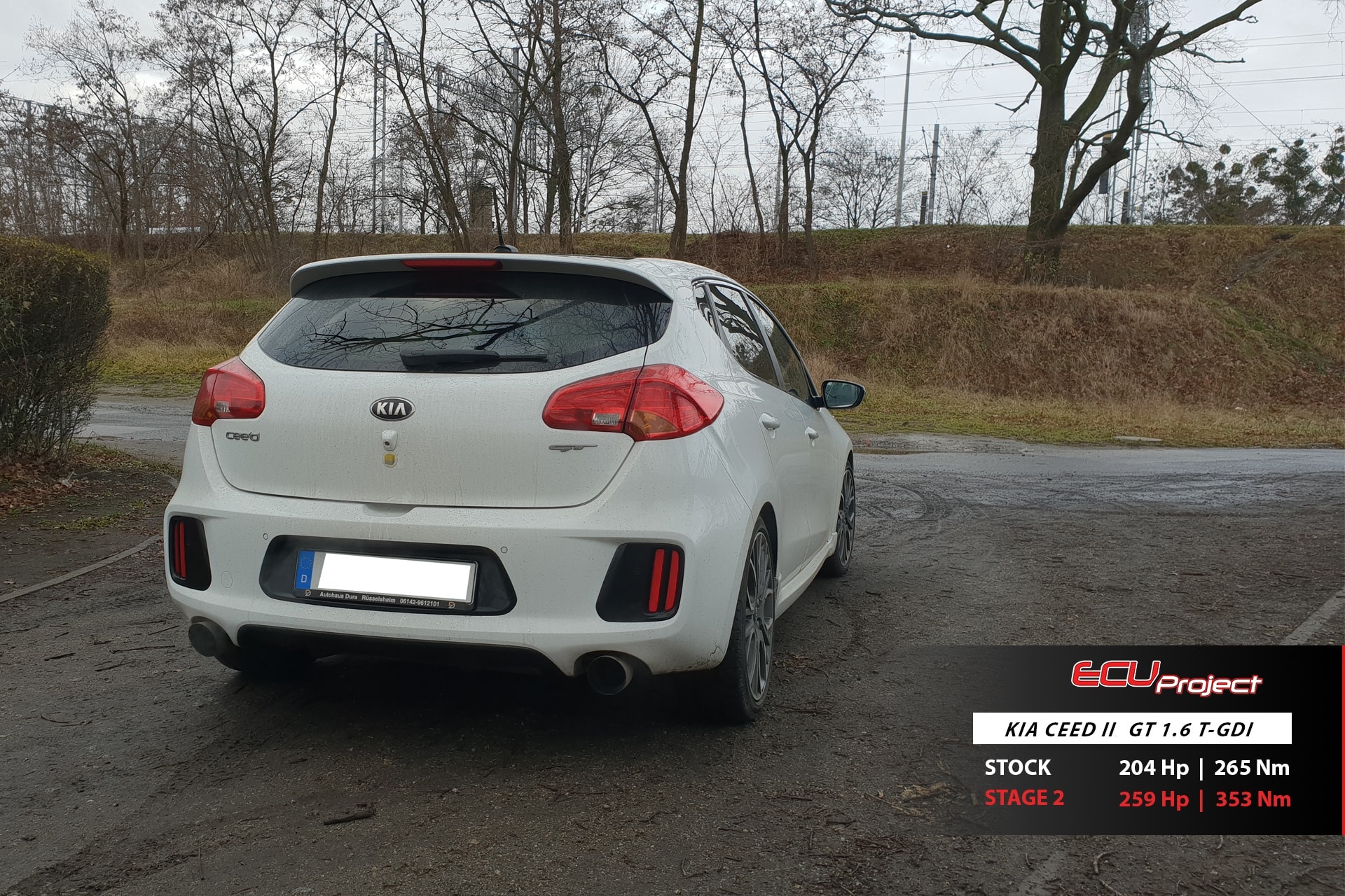 Kia Ceed GT II (JD) Stage 2 - 259 KM i 353 Nm