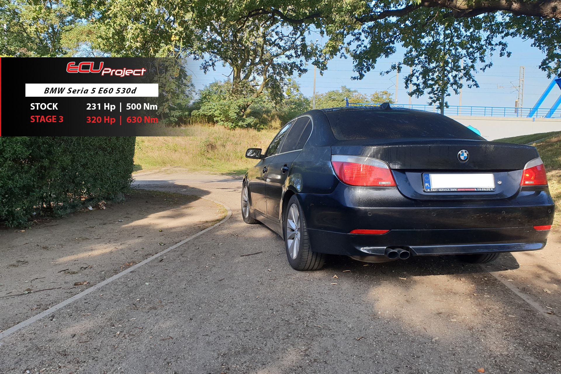 BMW 530d E60 Stage 3 - 320 KM i 630 Nm