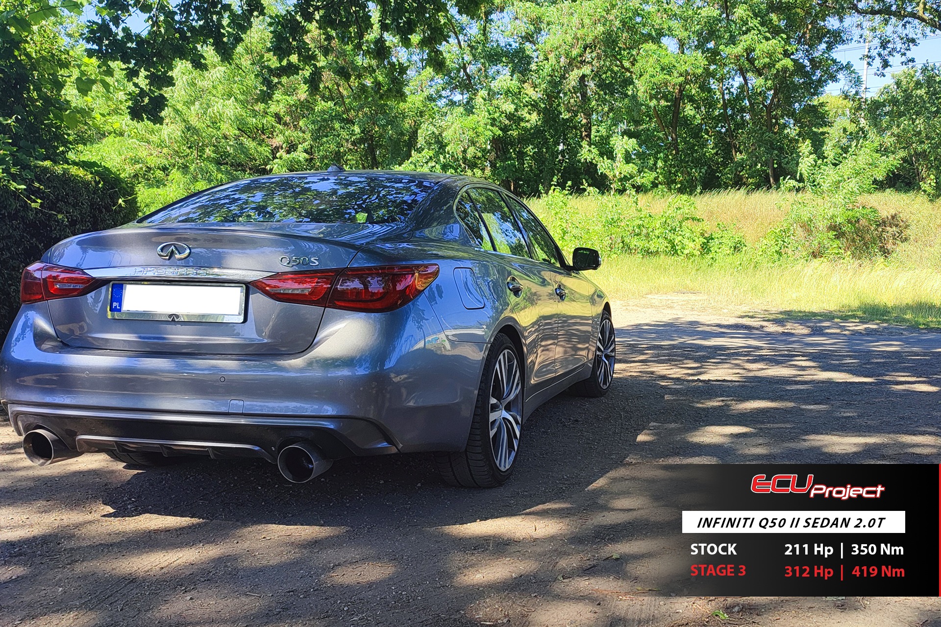 Infiniti Q50 Stage 3 - 312 KM i 419 Nm