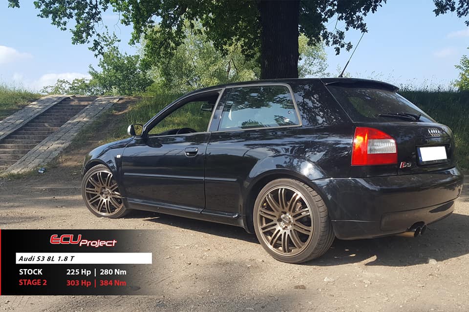 Audi S3 8L Stage 2 - 303 KM i 384 Nm