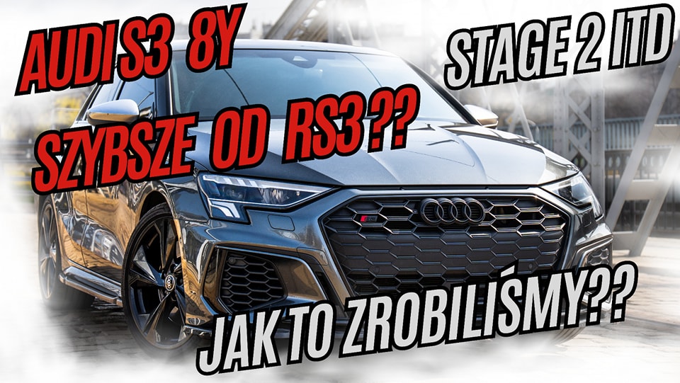Audi S3 8Y Stage 2 - 450 KM i 578 Nm