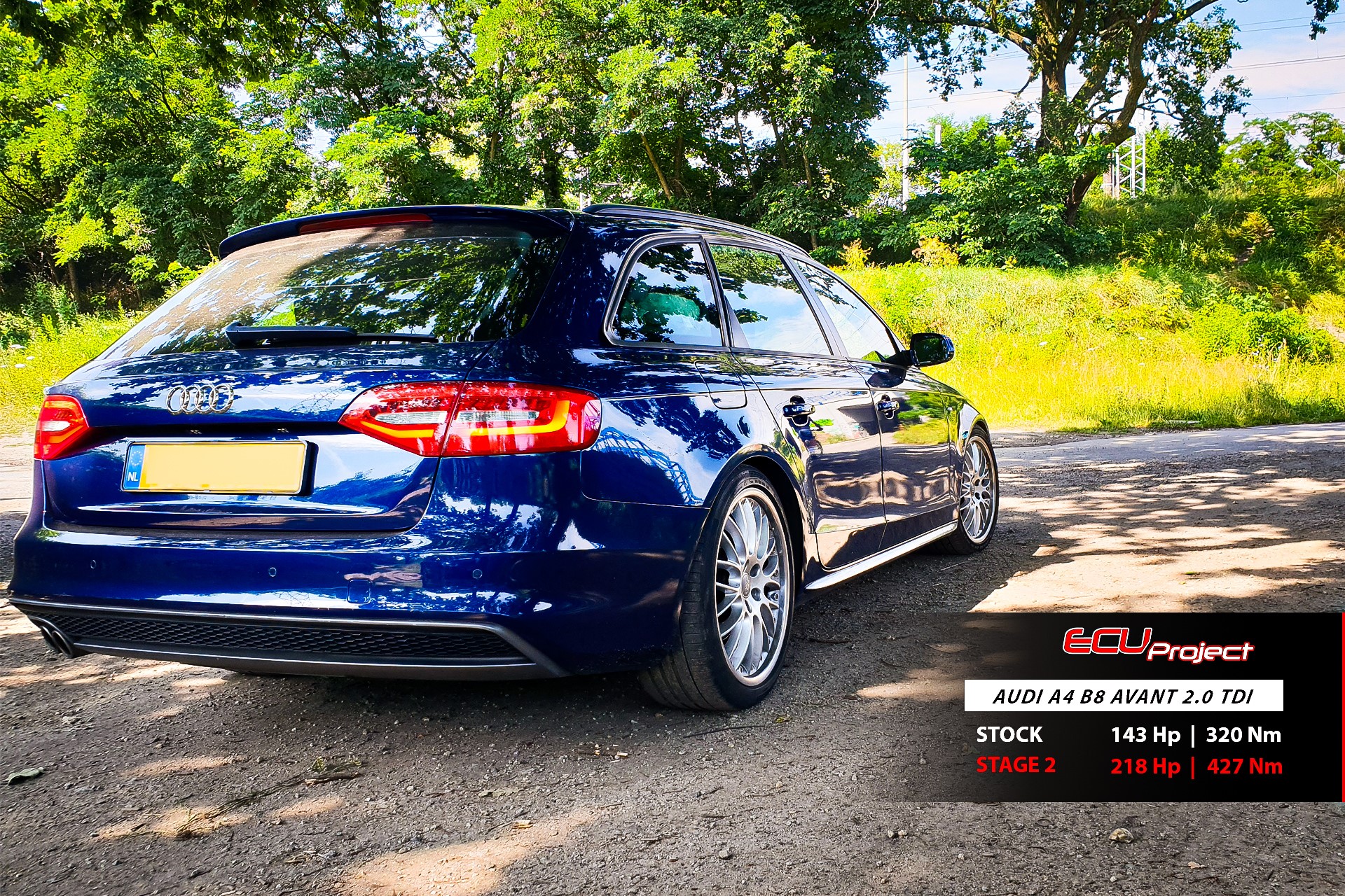 Audi A4 B8 Stage 2 - 218 KM i 427 Nm