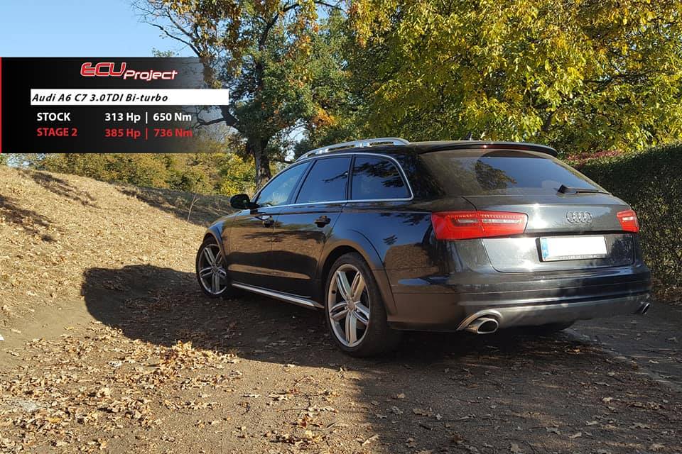 Audi A6 C7 Stage 2 - 385 KM i 736 Nm