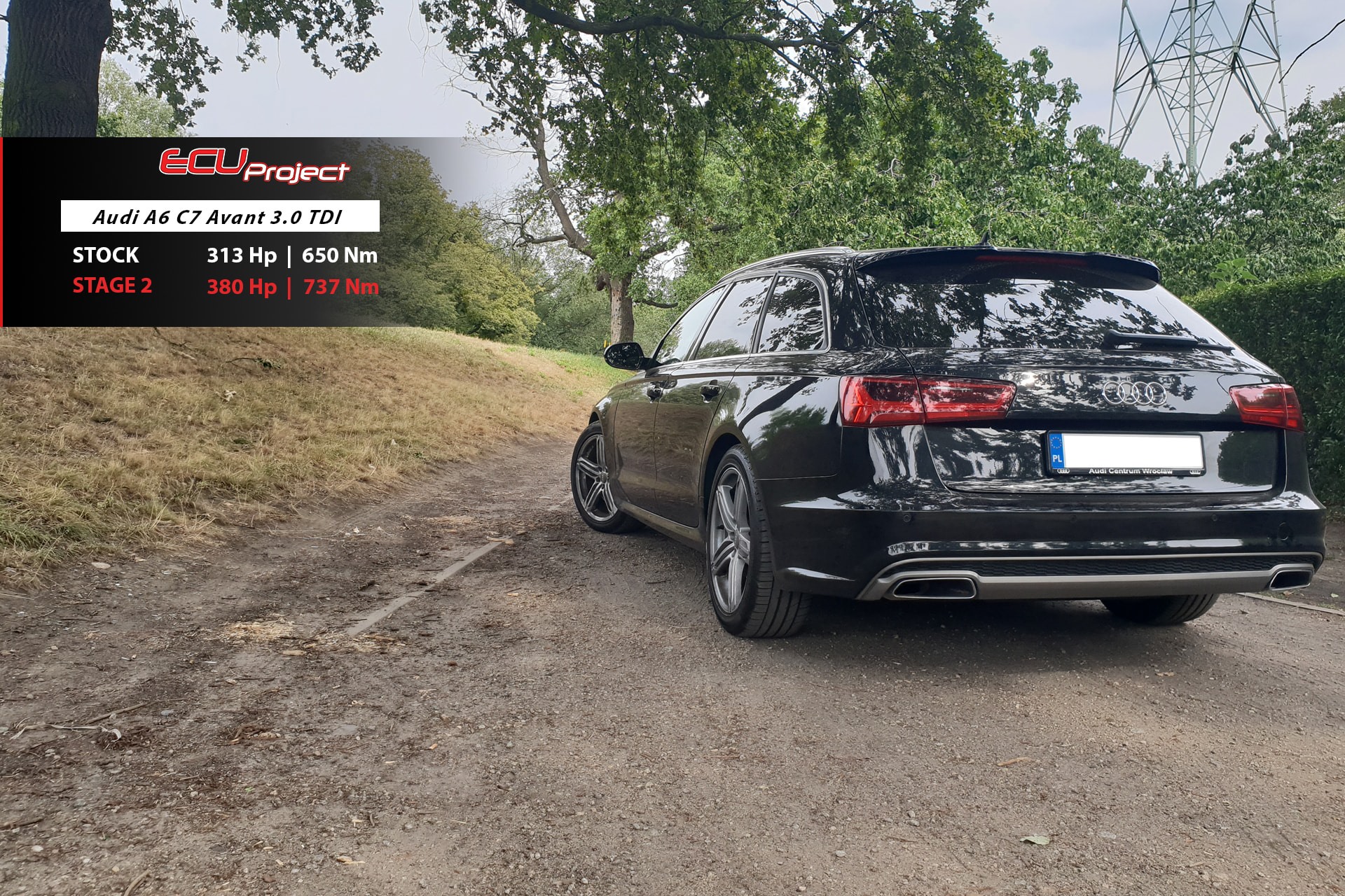 Audi A6 C7 Stage 2 - 380 KM i 737 Nm
