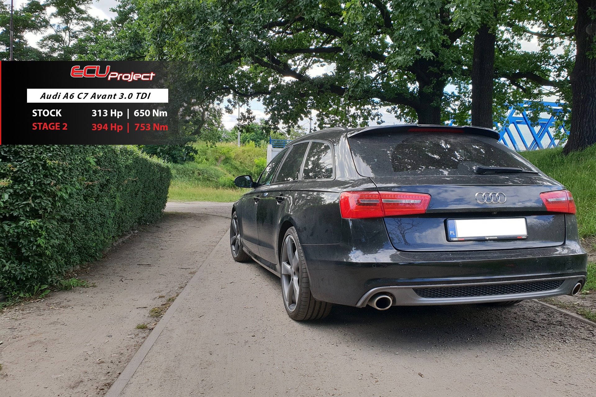 Audi A6 C7 Stage 2 - 394 KM i 753 Nm