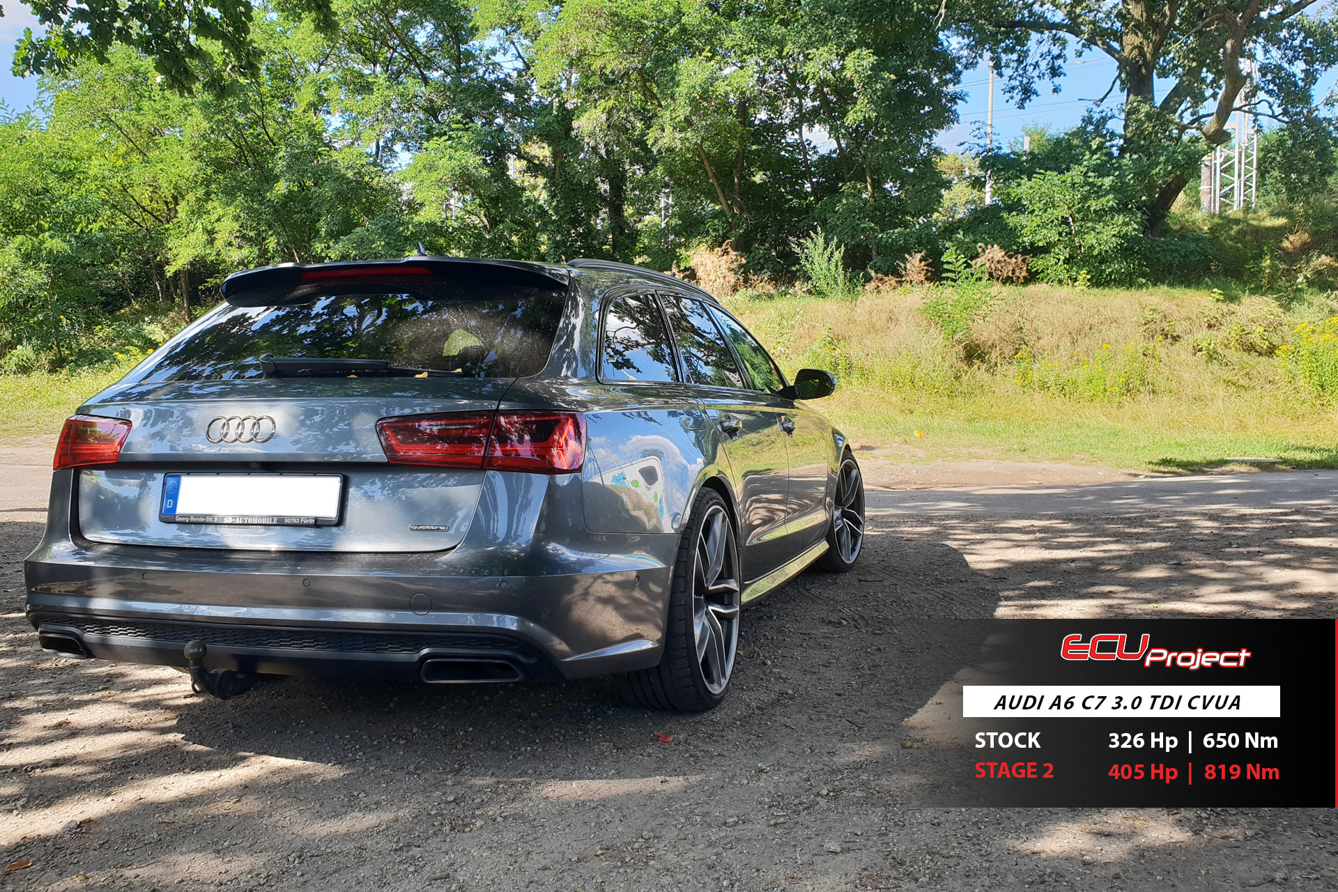 Audi A6 C7 Stage 2 - 405 KM i 819 Nm
