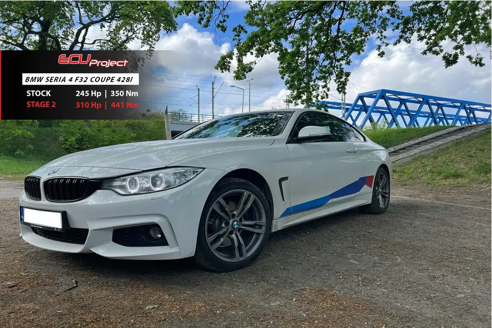 BMW 428i F32 Stage 2 - 310 KM i 441 Nm