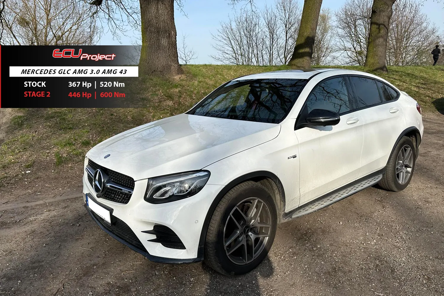 Mercedes-AMG GLC43 Stage 2 - 446 KM i 600 Nm
