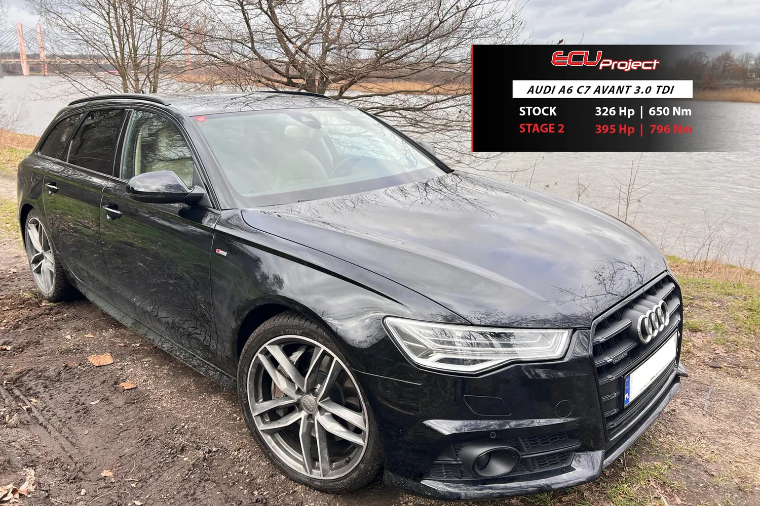 Audi A6 C7 Stage 2 - 395 KM i 796 Nm