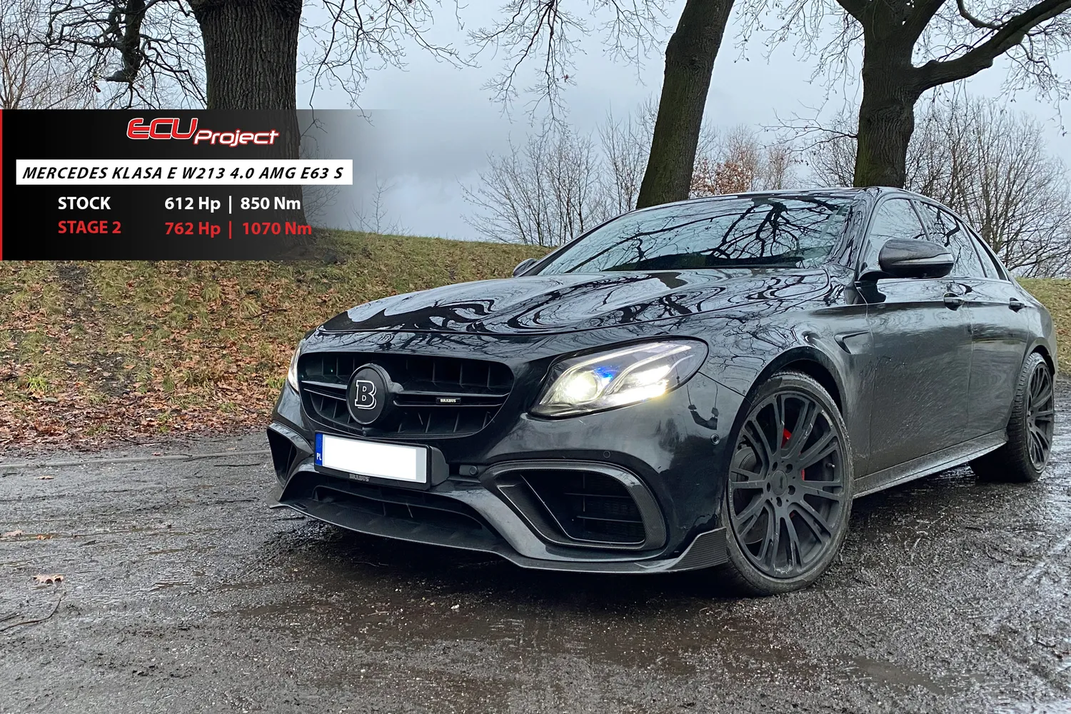 Mercedes-AMG E63 S Stage 2 - 762 KM i 1070 Nm