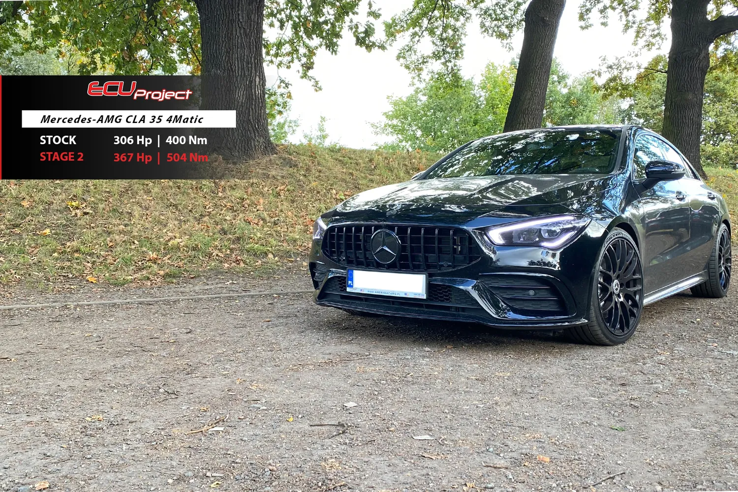 Mercedes-AMG CLA35 C118 Stage 2 - 367 KM i 504 Nm